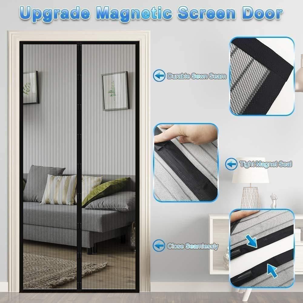 Net Home Magnetic Foldable Anti Mosquito Door Curtains