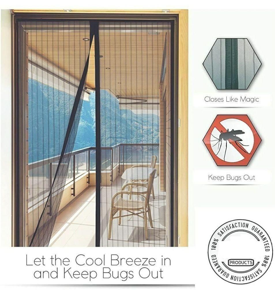Net Home Magnetic Foldable Anti Mosquito Door Curtains